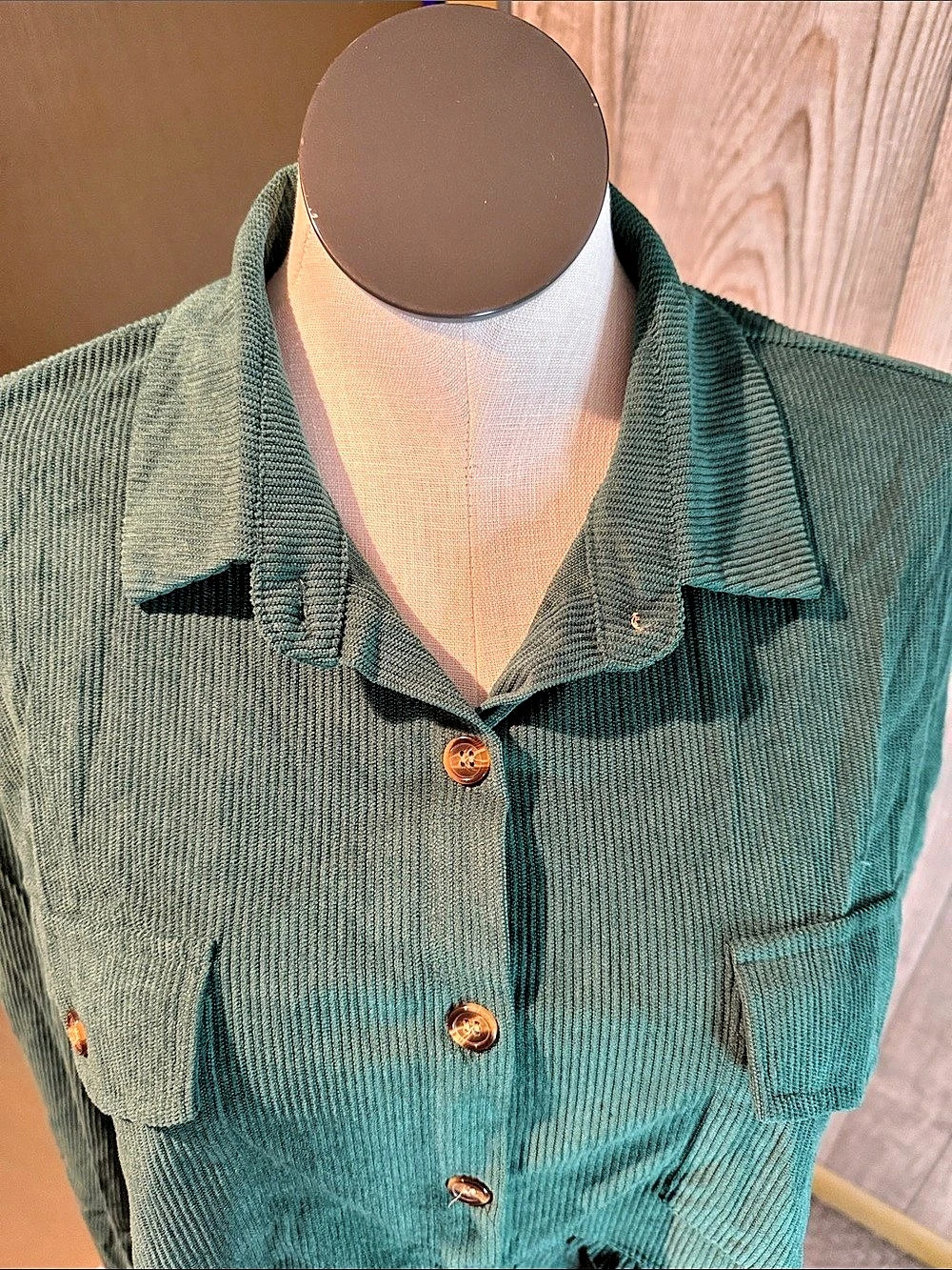 Green Utility Jacket - Picture 3 of 5